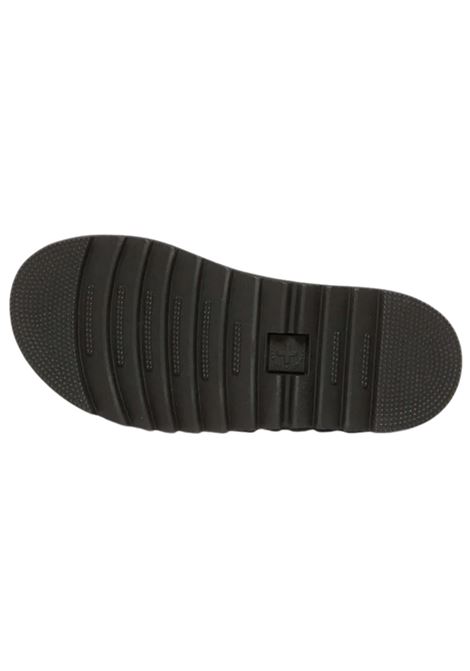Black unisex leather sandal DR MARTENS | VARELJ/PIANERO